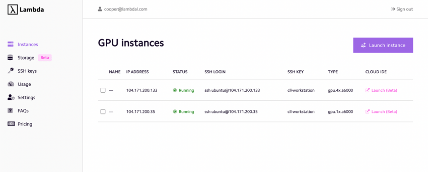 launch-lambda-cloud-instance