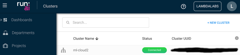 Setting Up A Kubernetes Run:AI Cluster on Lambda Cloud