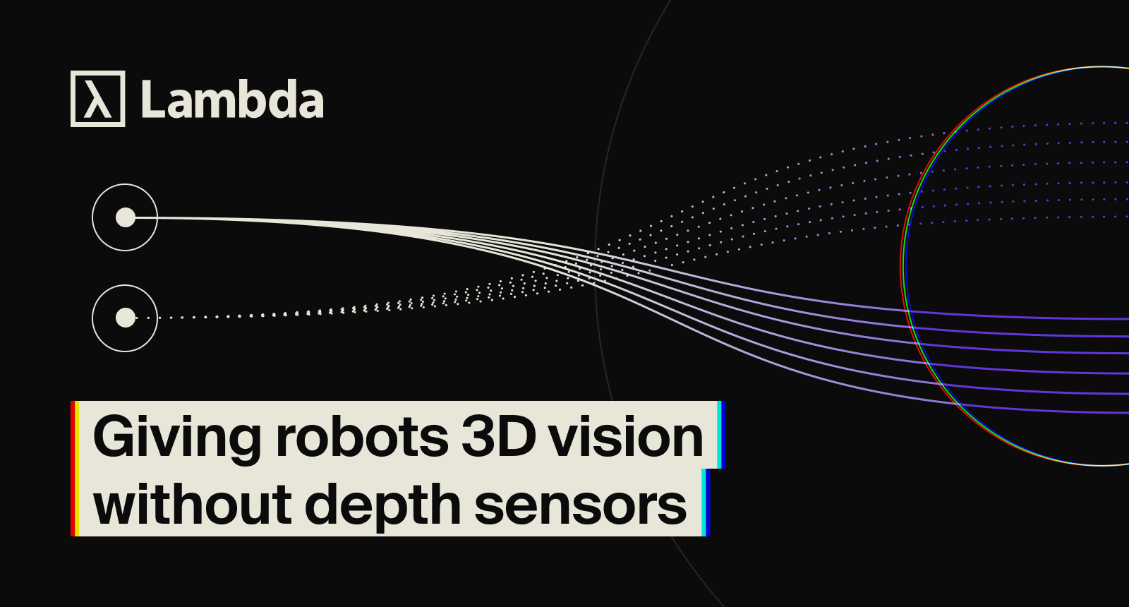 Giving robots 3D vision without depth sensors